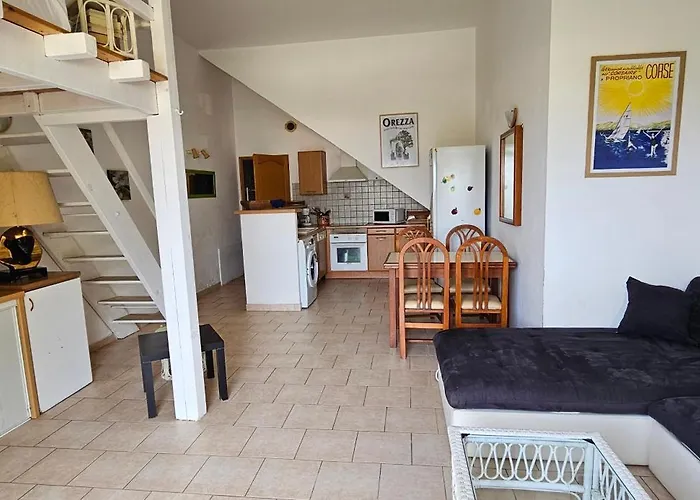 T1 Pinedda, Confort-vue Mer- Calme & Soleil * Propriano (Corsica)